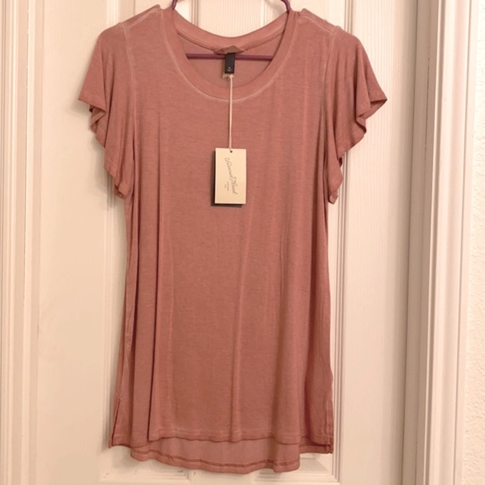 Universal Thread Flutter Sleeve Top